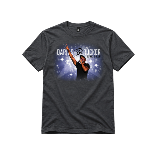 2025 Live Tour Tee Front